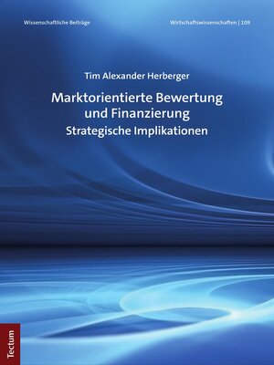 cover image of Marktorientierte Bewertung und Finanzierung